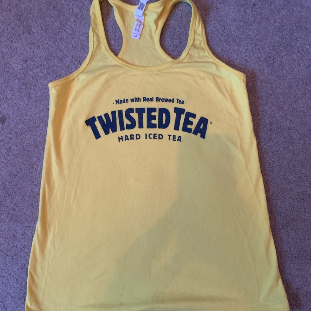 Twisted tea tank top